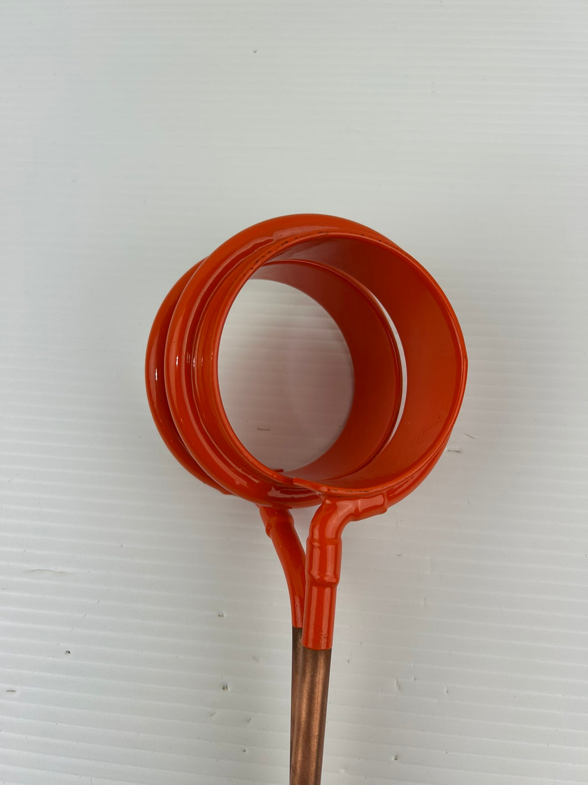 High Frequency Copper Tube Induction Heating Coil for Welding TT1-3.150L Orange