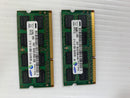 Samsung 2GB 2Rx8 PC3-8500S-04-10-F2 Laptop RAM (Lot of 2)