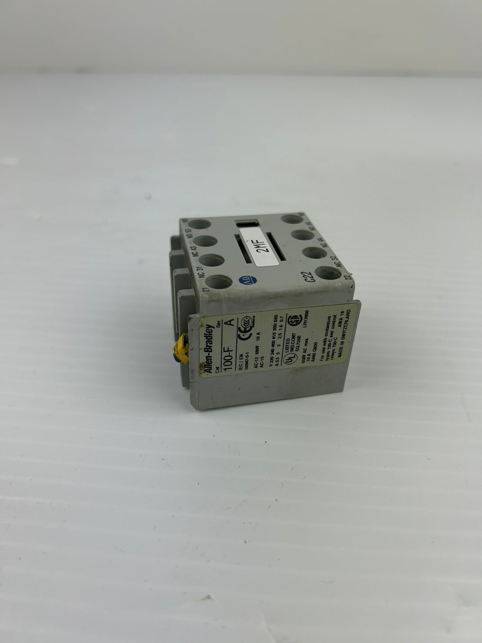 Allen-Bradley 100-F Contact Block Series A