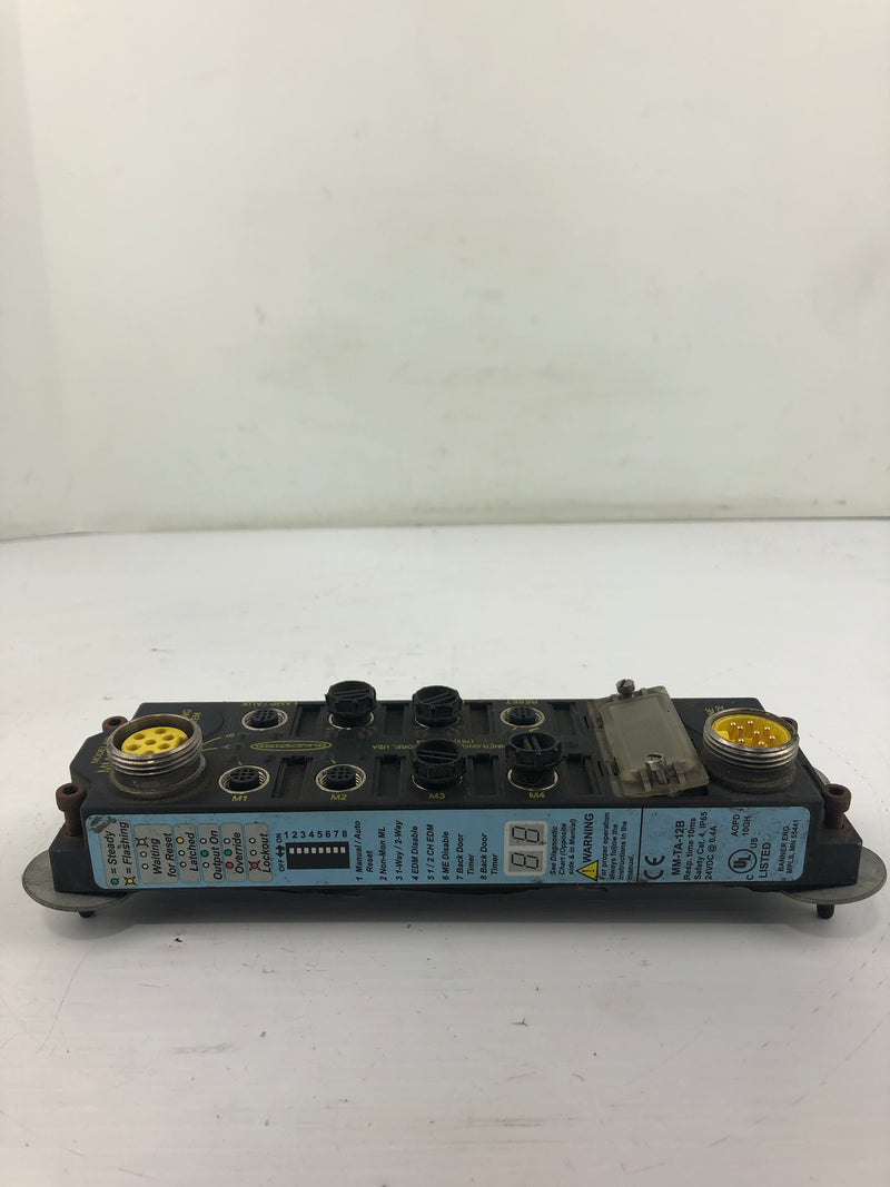 Banner Engineering MM-TA-12B Safety Relay 24VDC 0.4A