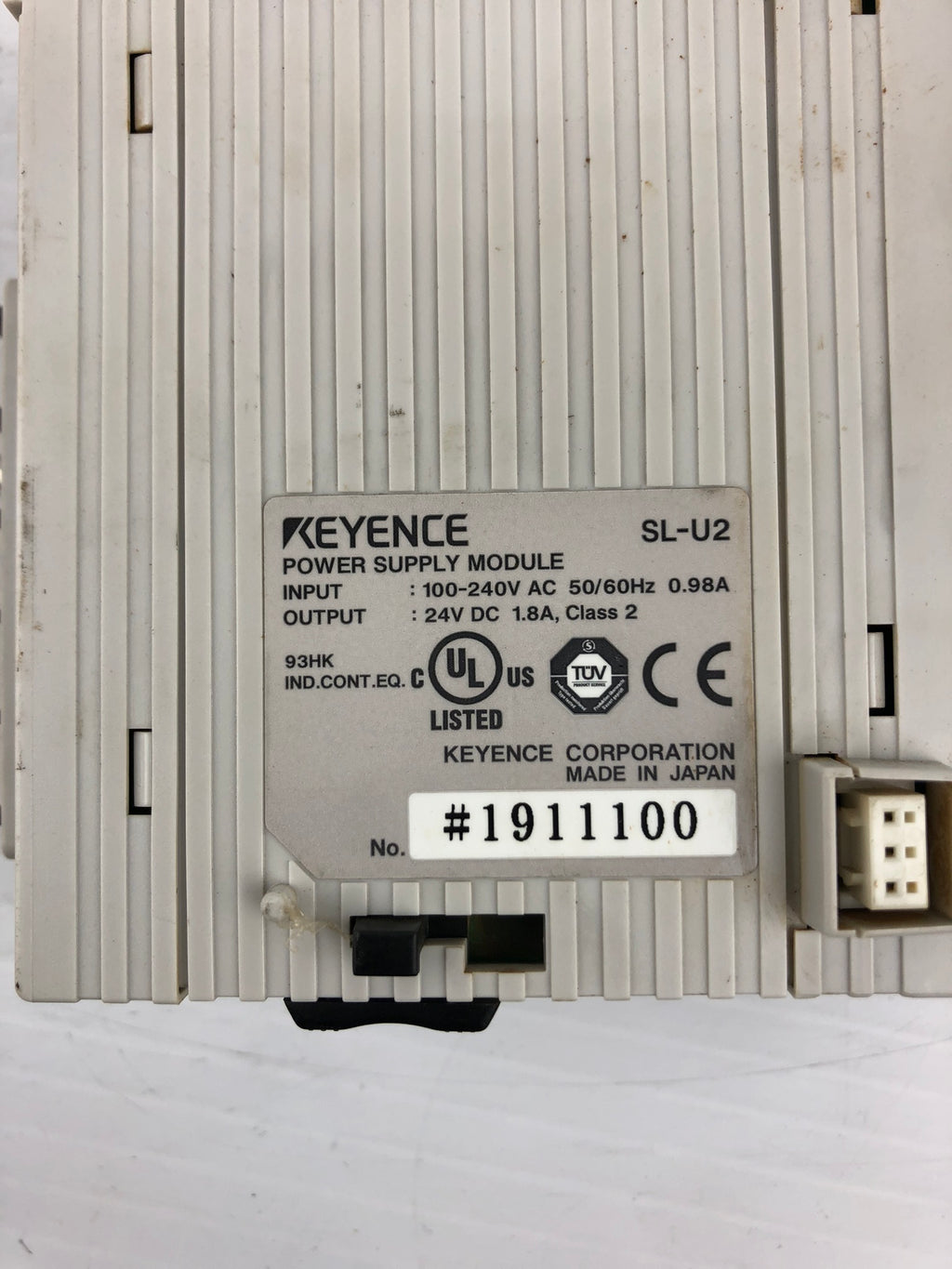 Keyence SL-U2 Power Supply Module – Metal Logics, Inc.