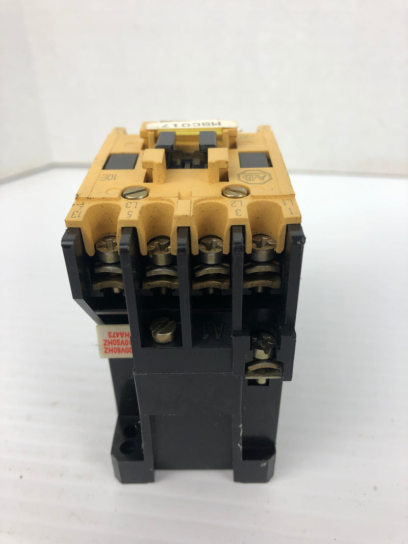 Allen Bradley 100-A09ND3 Contactor Ser. B 9A 4P