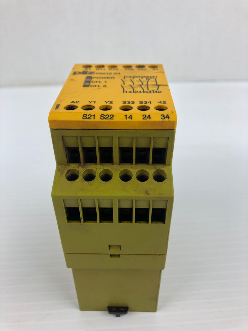 Pilz PNOZ X4 Safety Relay 24VDC 2.5W PNOZX4