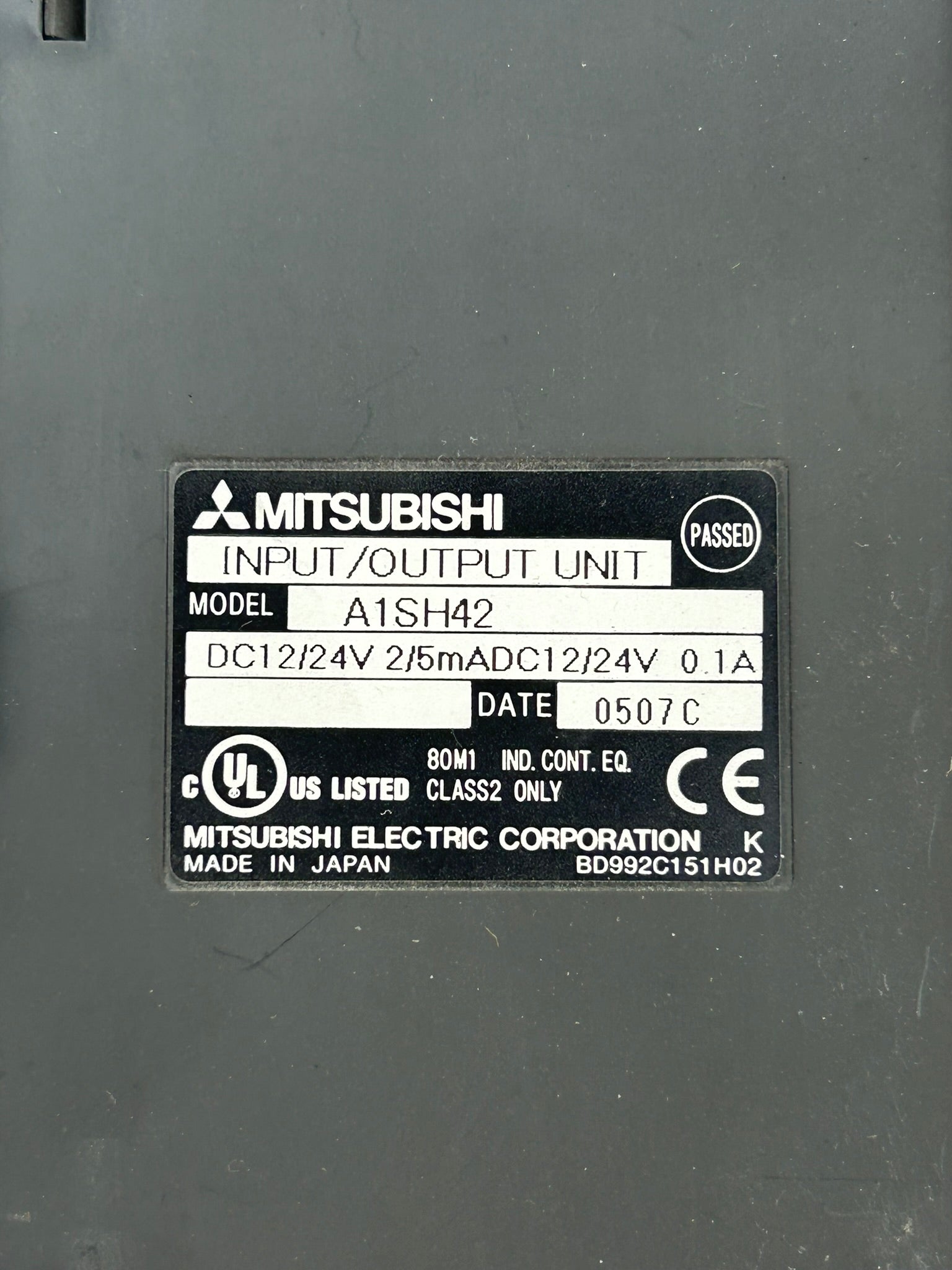Mitsubishi A1SH42 Input/Output Unit PLC Module 12/24VDC 2/5mA 0.1A