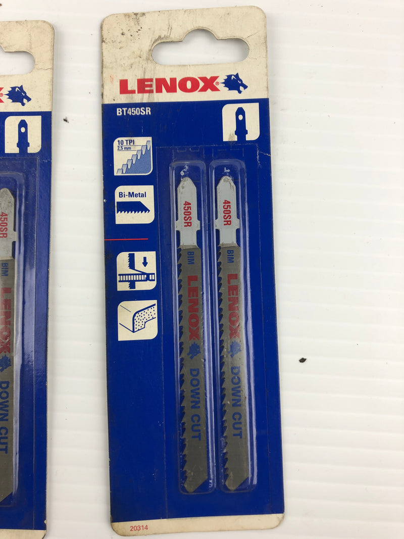 Lenox 450SR Down Cut Cutting Blade BT450SR - Lot of 3 Blades