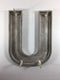 "U" Metal Block Letter 12 Inch