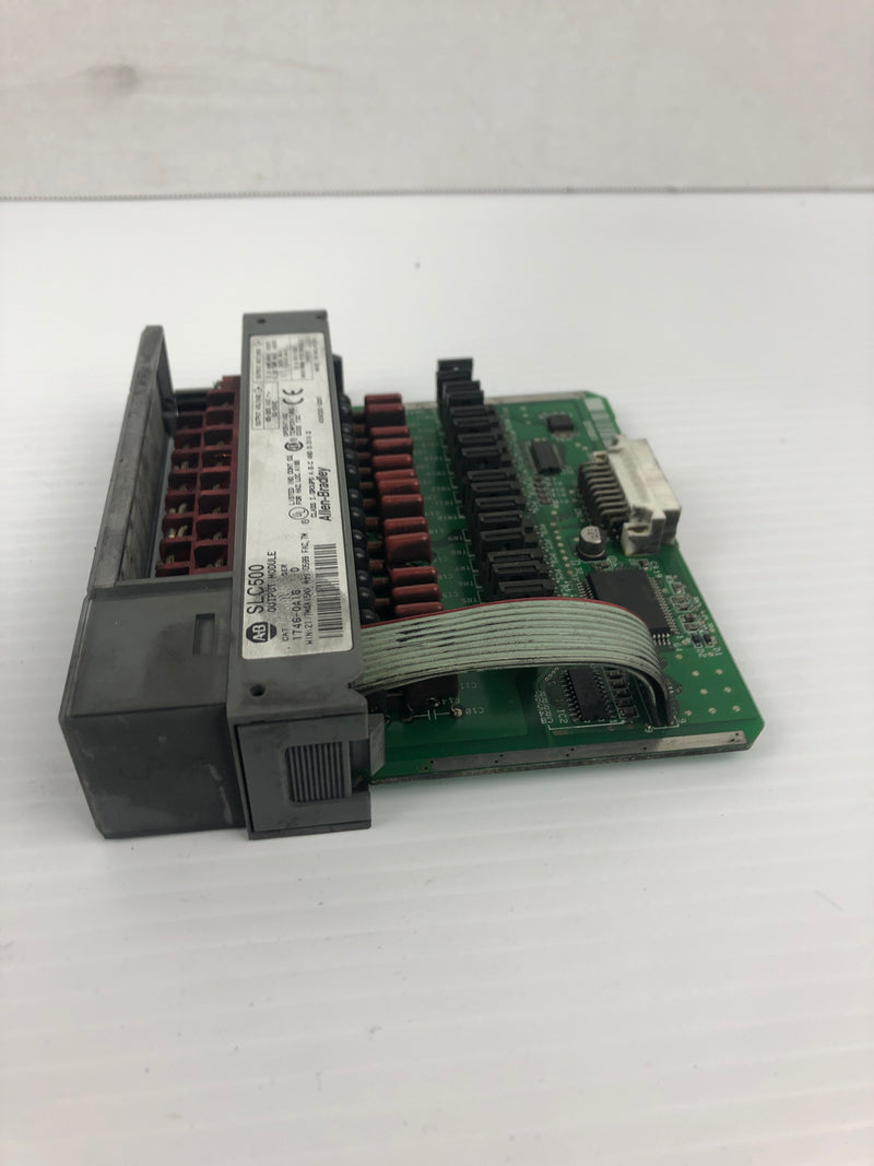 Allen Bradley 1746-0A16 Output PLC Module Series D SLC500