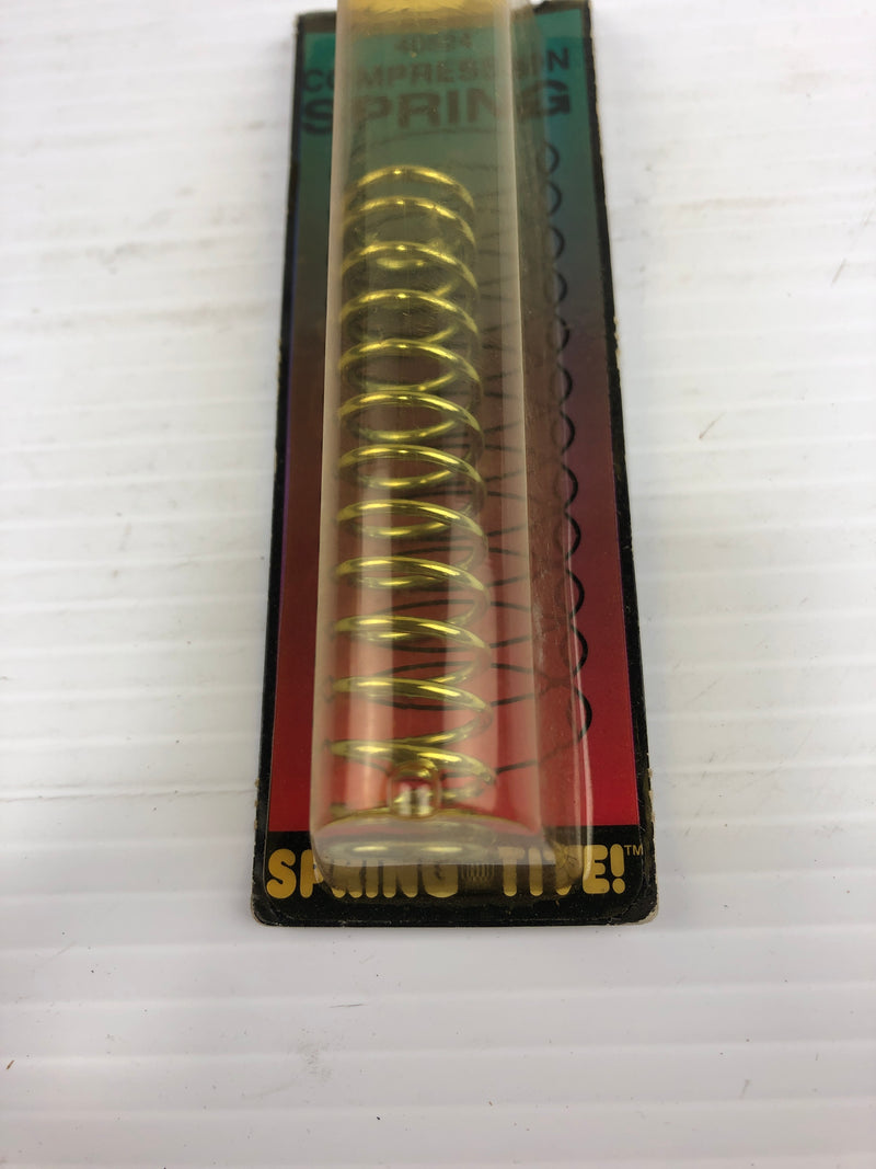 Spring-Tite 40524 Compression Spring 3-1/8" x 11/16" x 0.072"