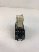 Matsushita HC4-H-AC100 Relay AP3144K 125/250V with Base HC4-SFD-K AP3874K