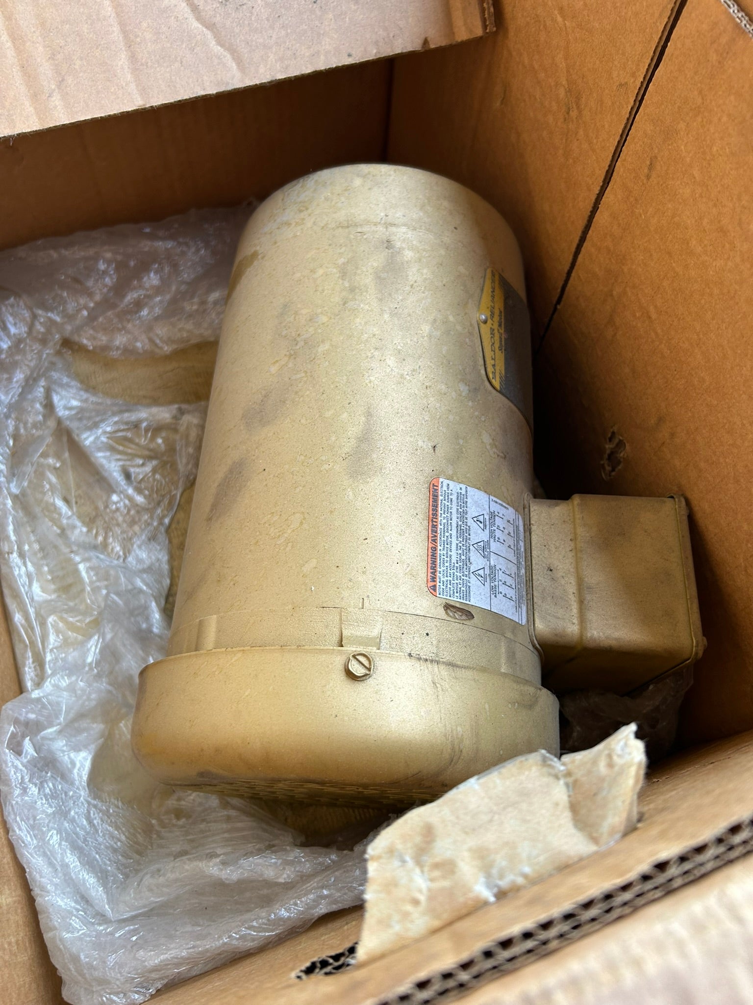 ABB Baldor Reliance CEM3558 Super-E 2HP 3PH TEFC 56C 230/460V Electric Motor