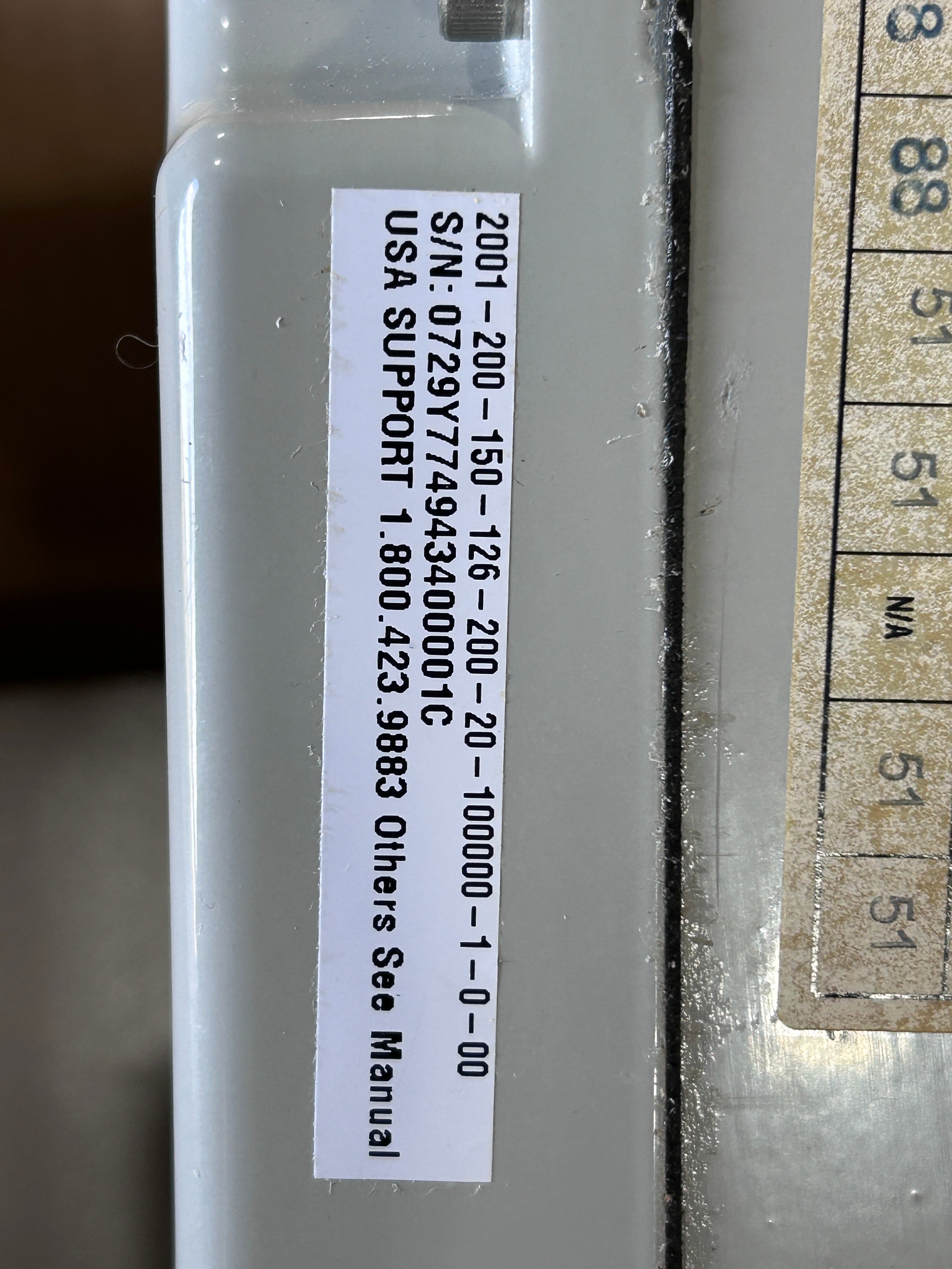 Honeywell 2001-200-150-126-200-20-100000-1-0-00 Modbus RTU