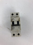 Siemens 5SX22 Circuit Breaker C6 2 Pole 10 Amp