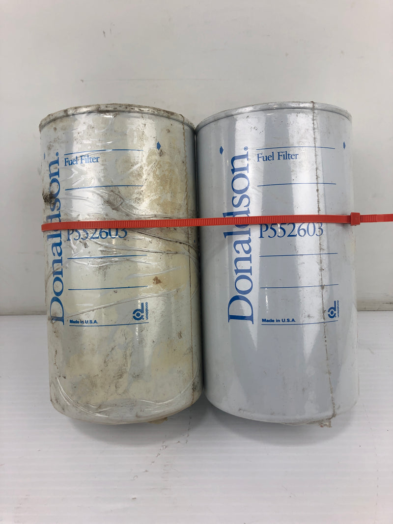 Donaldson P552603 Spin-On Secondary Fuel Filter - Lot of 2