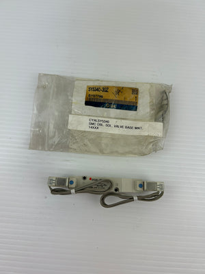 SMC SY5340-3GZ 5-Port Double Solenoid Pneumatic Air Valve 110VAC Base Mount