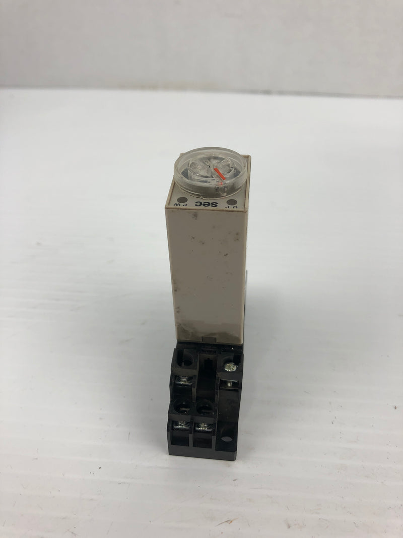 Omron H3Y-2 Timer DC24V With Base 0742EW2