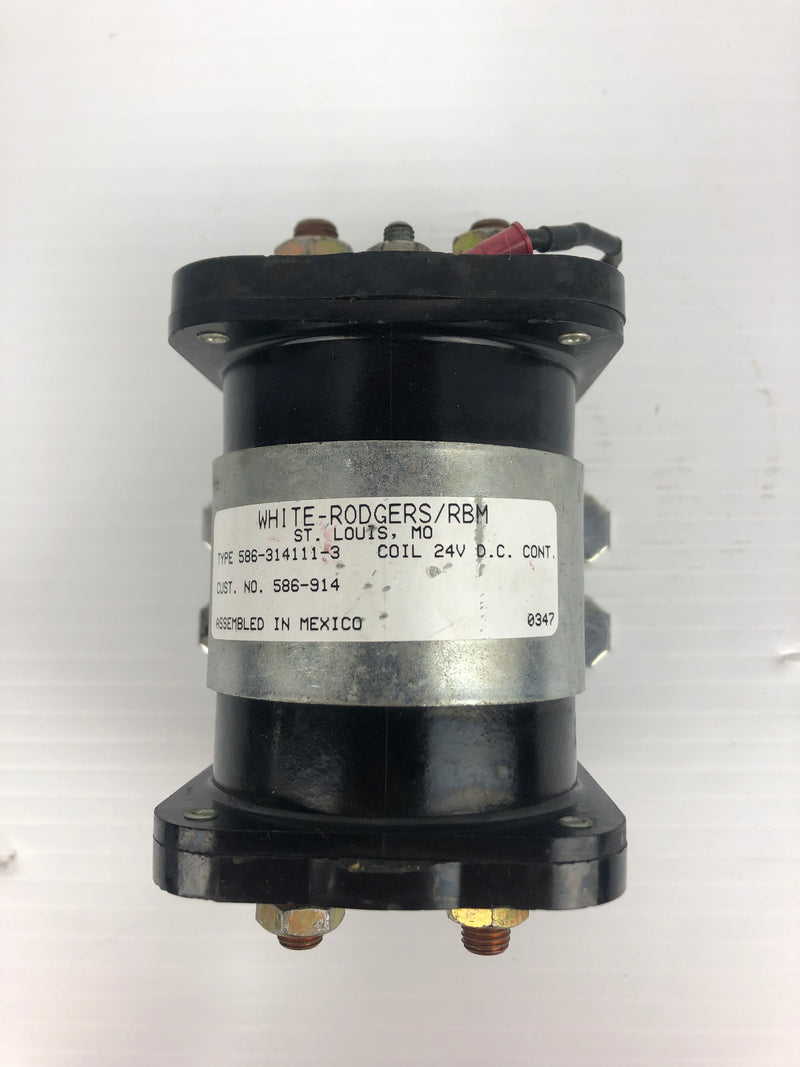 White-Rogers 586-314111-3 Solenoid Coil 24VDC