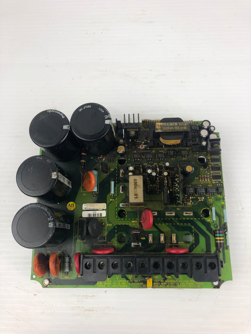 Allen Bradley 42305-071-02 Circuit Board Drive Control Rev A