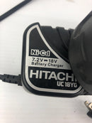 Hitachi UC18YG Battery Charger Ni-Cd 7.2-18V and Battery EB 1814SL