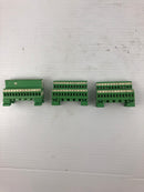 Phoenix Contact MSTBVK2.5-5.08 Connector MVSTB 2.5-5.08 (Lot of 3)