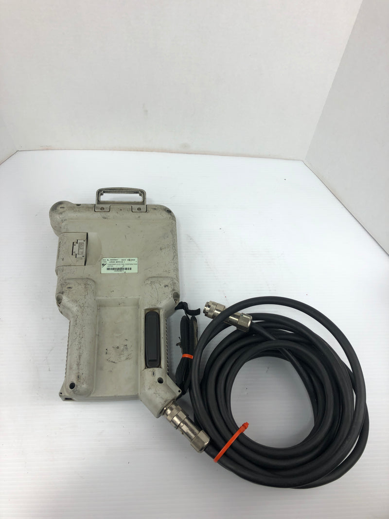 Yaskawa Electric Motoman JZRCR-NPP01B-1 Teach Pendant A050967 with Cable