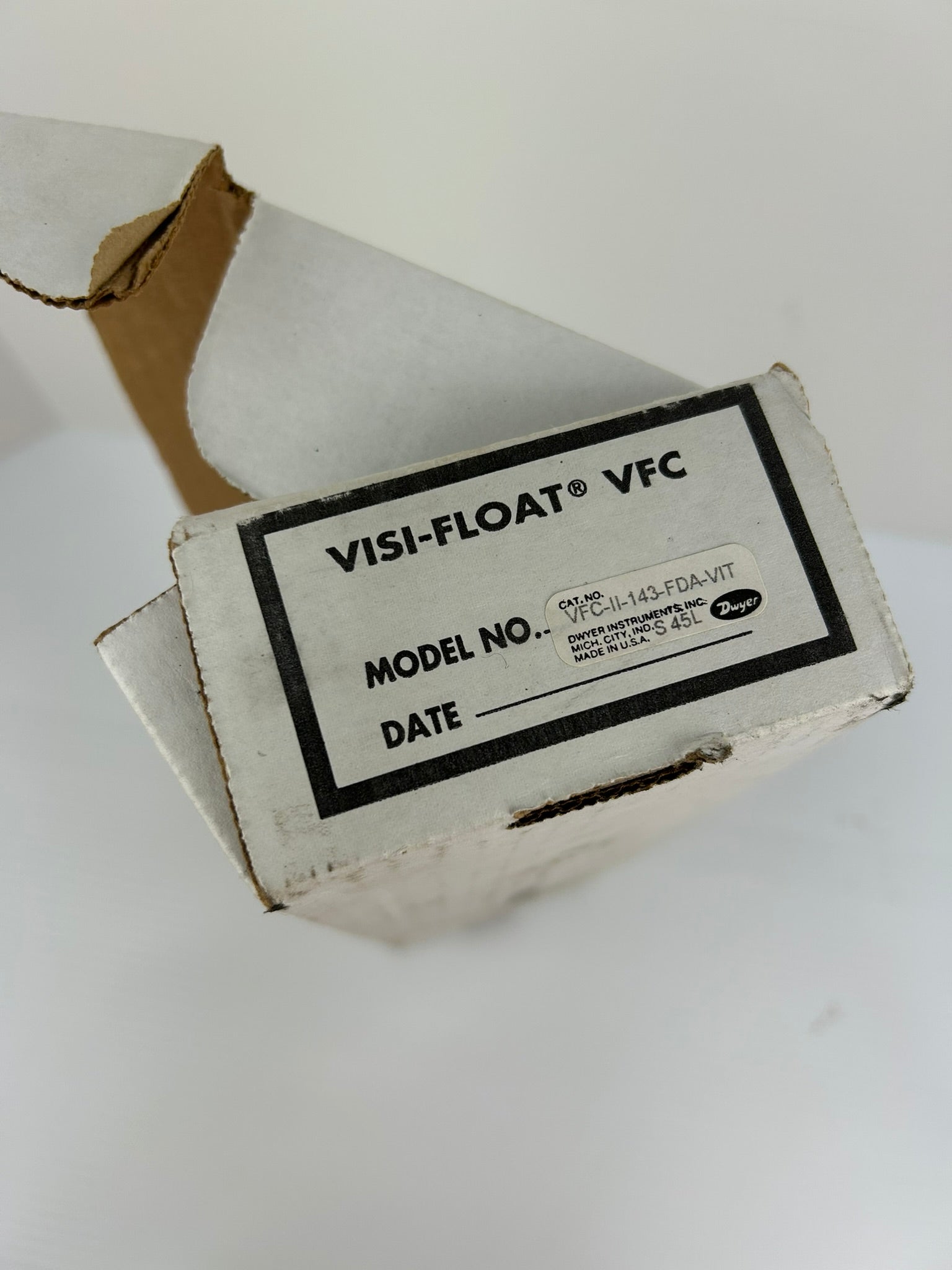 Dwyer VFC VFC-II-143-FDA-VIT VISI-FLOAT Flowmeter S45L