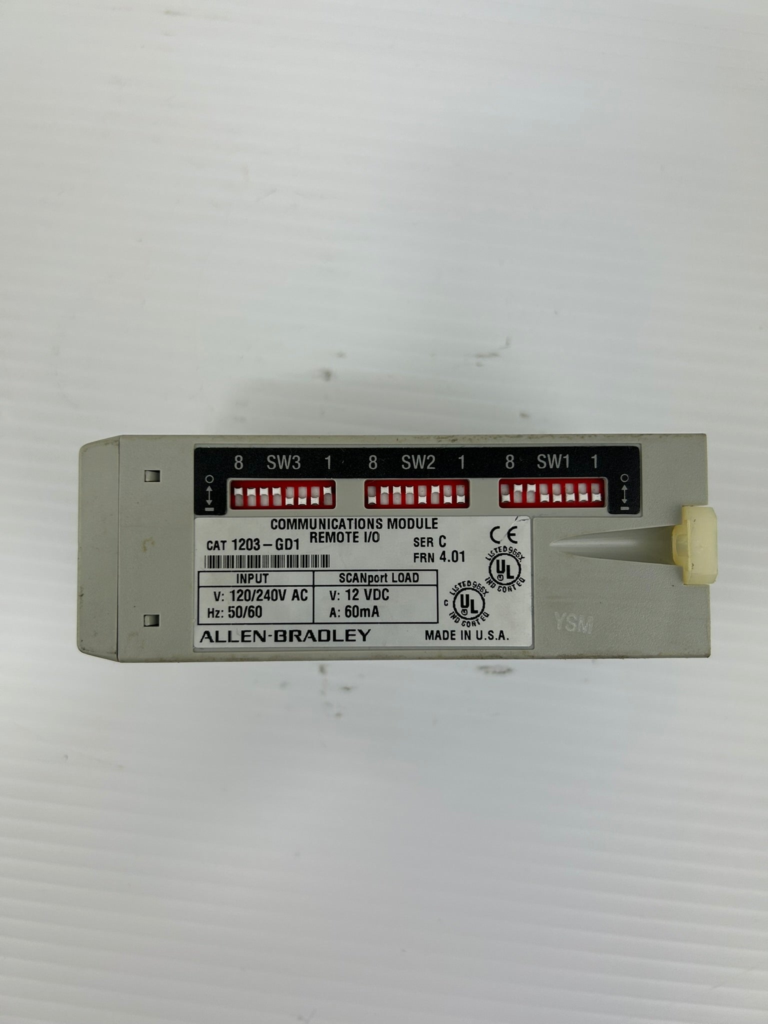 Allen-Bradley 1203-GD1 Remote I/O Communications Module Ser C 4.01 FRN