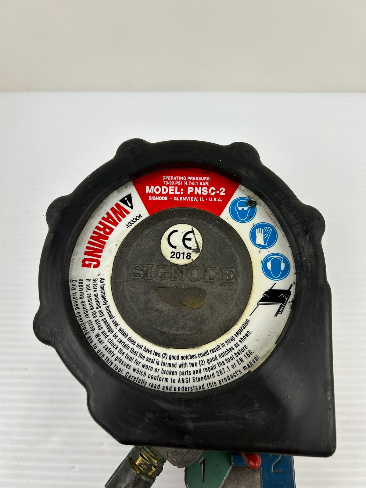 Signode PNSC-2 Pneumatic Steel Strapping Combination Tool 70-90 PSI