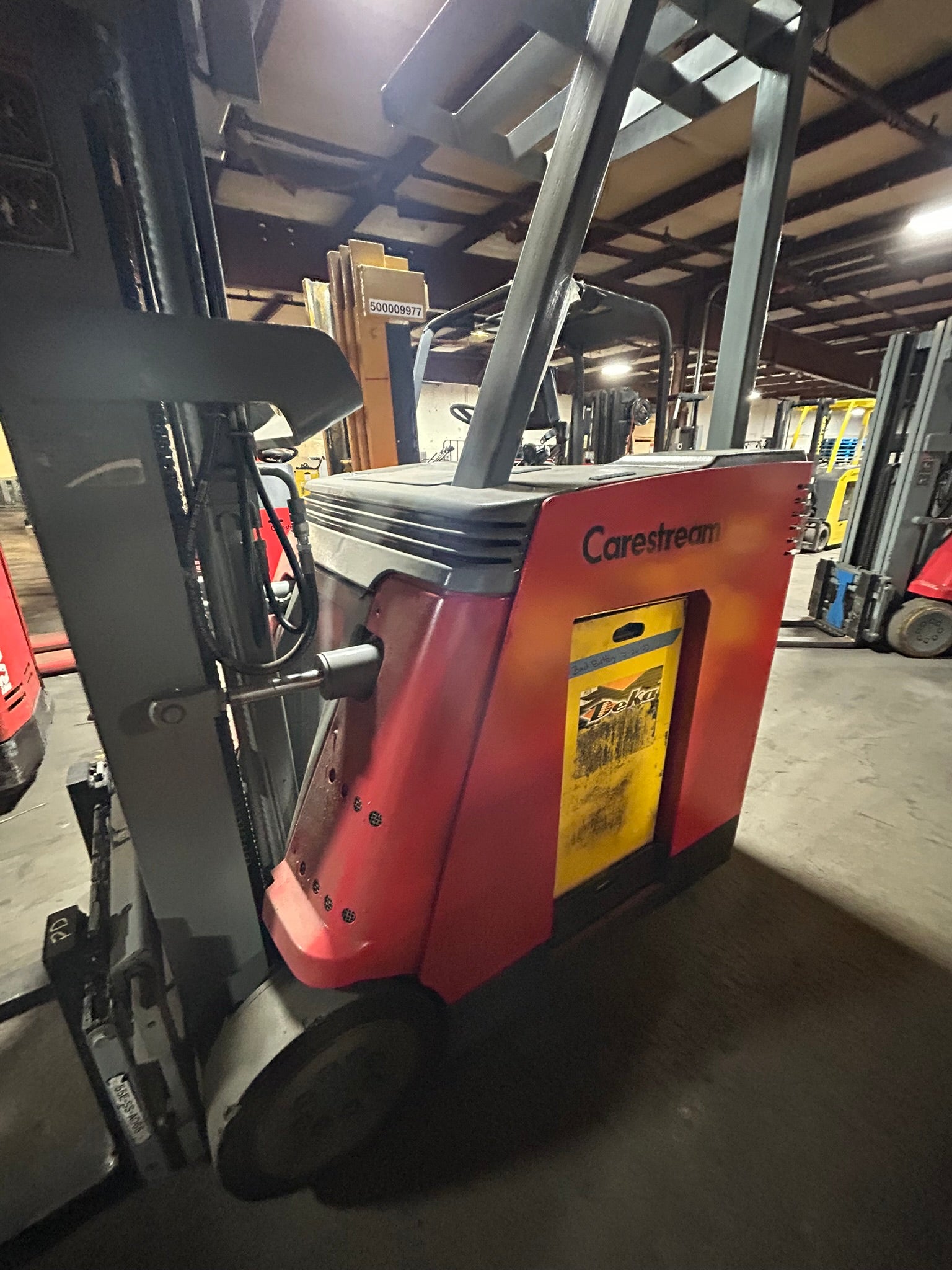 Raymond Dockstocker DSS350TT Electric Stand-Up Forklift Truck 3500 Lb. 36V