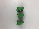 Phoenix Contact MSTBVK2.5-5.08 Connector MVSTB 2.5-5.08 (Lot of 3)