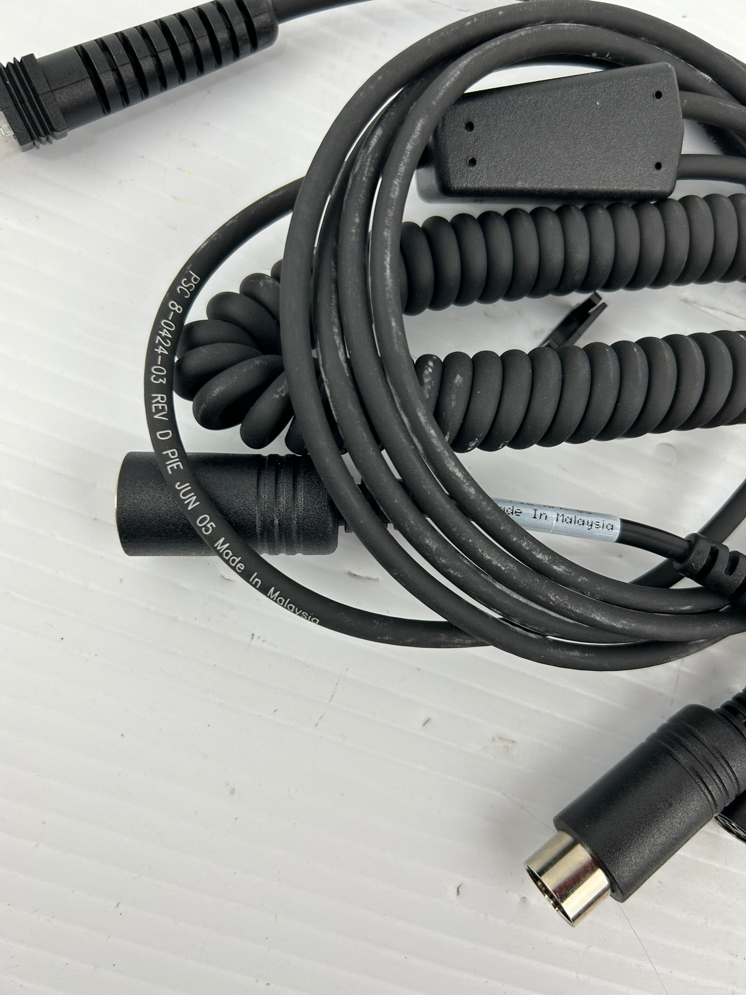 Adapter Plug for QuickScan 6000 / 6000 Plus Scanners 8-0424-03 - Lot of 2