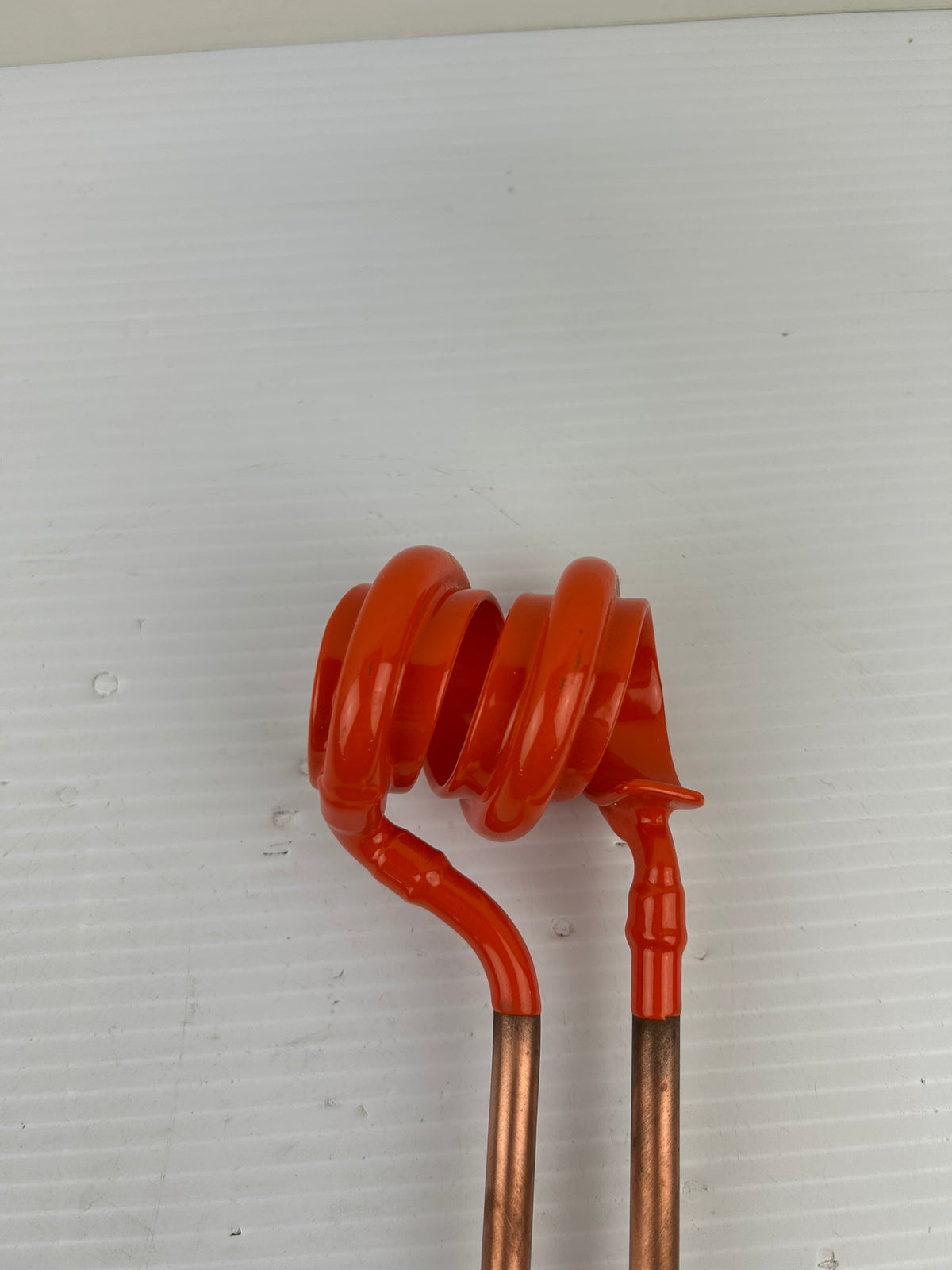 High Frequency Copper Tube Induction Heating Coil for Welding TT1-37MM Orange