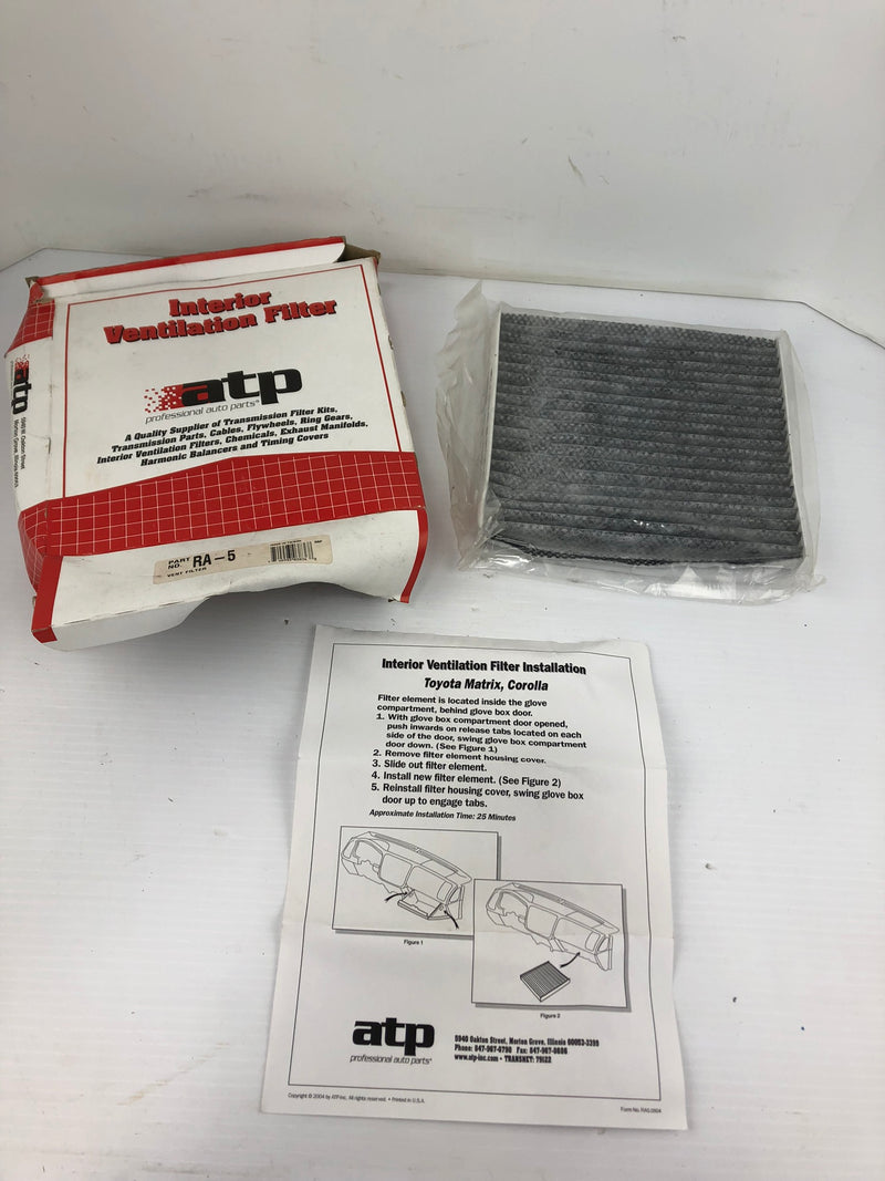 Atp Professional Auto Parts RA-5 Vent Filter