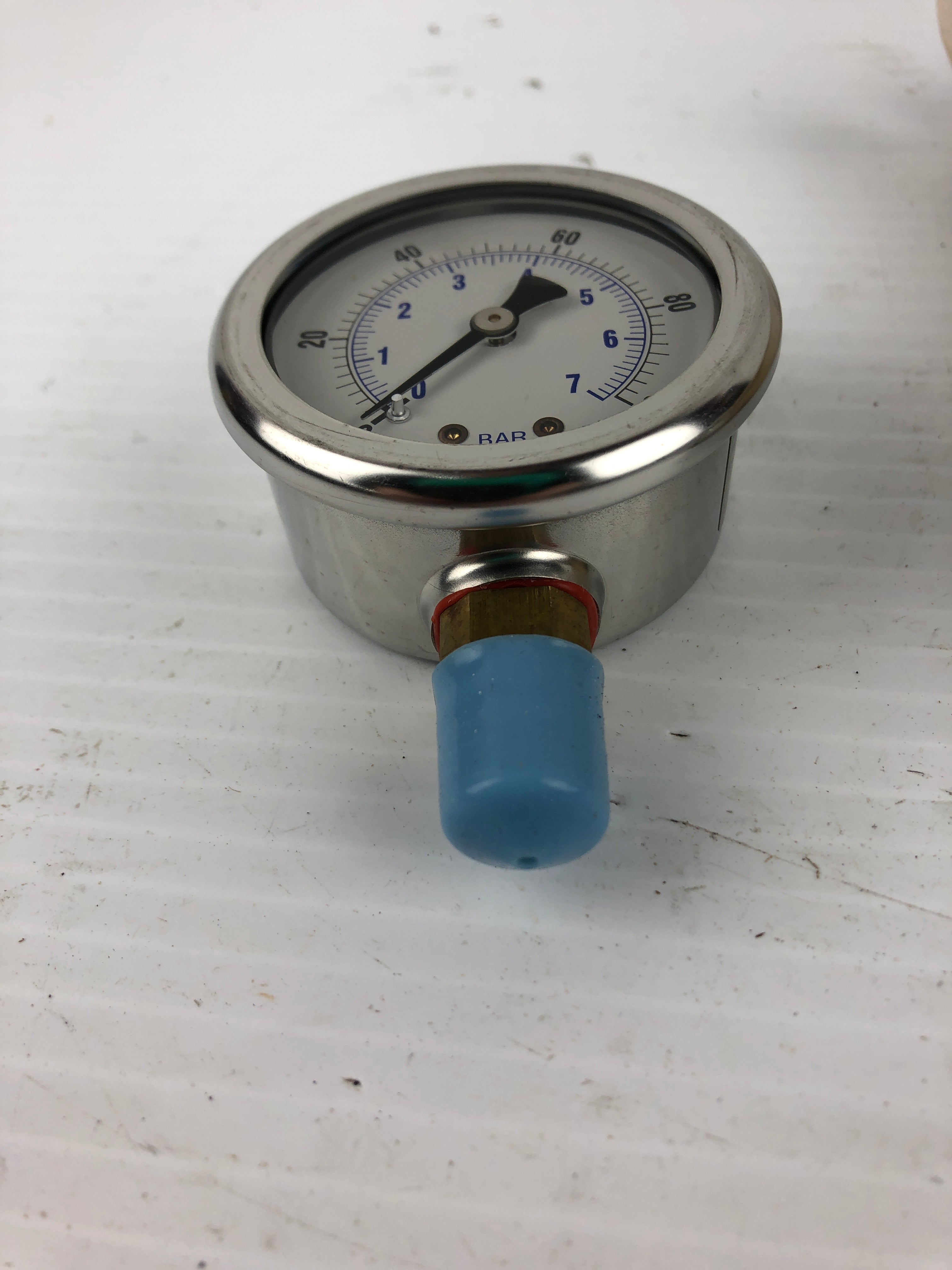 Universal Pressure Gauge 201L-204E 19RZ17 0-100 PSI