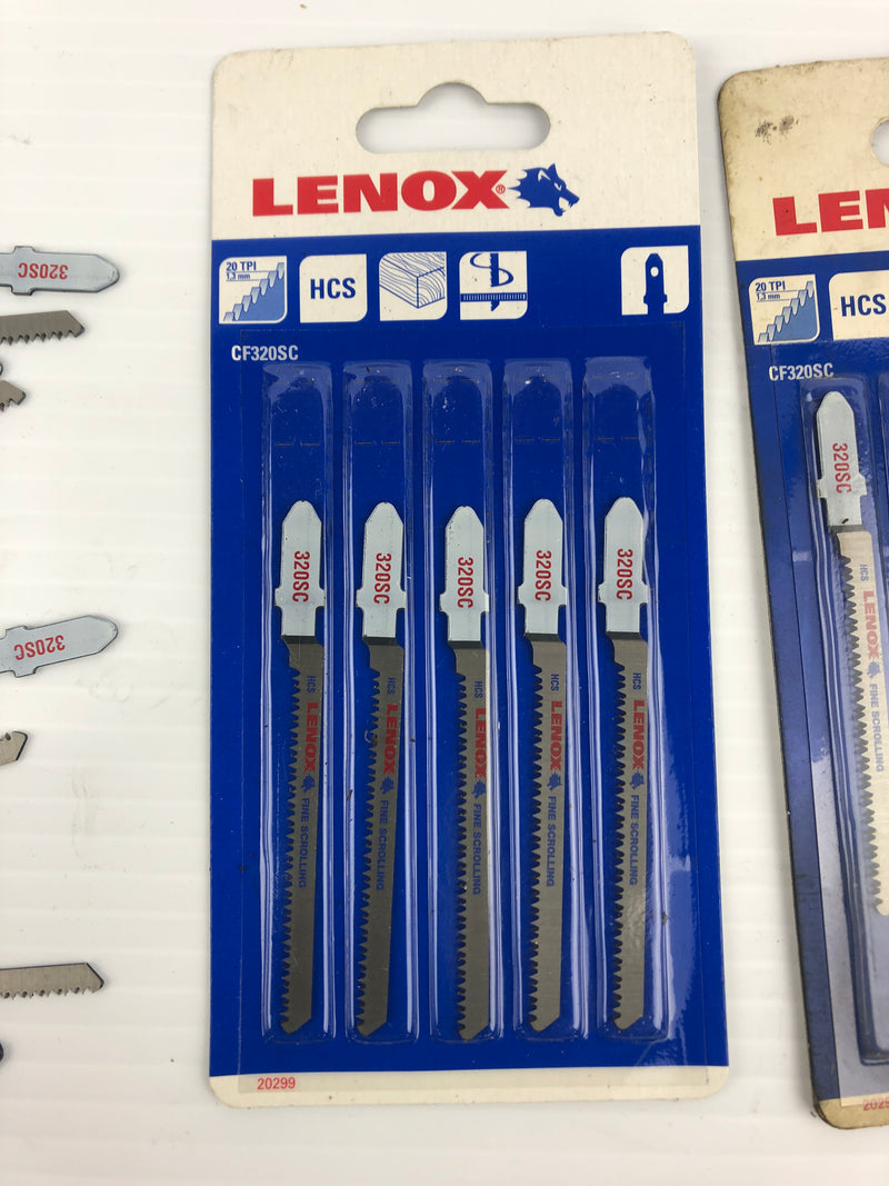 Lenox 320SC Fine Scrolling Blade - Lot of 20