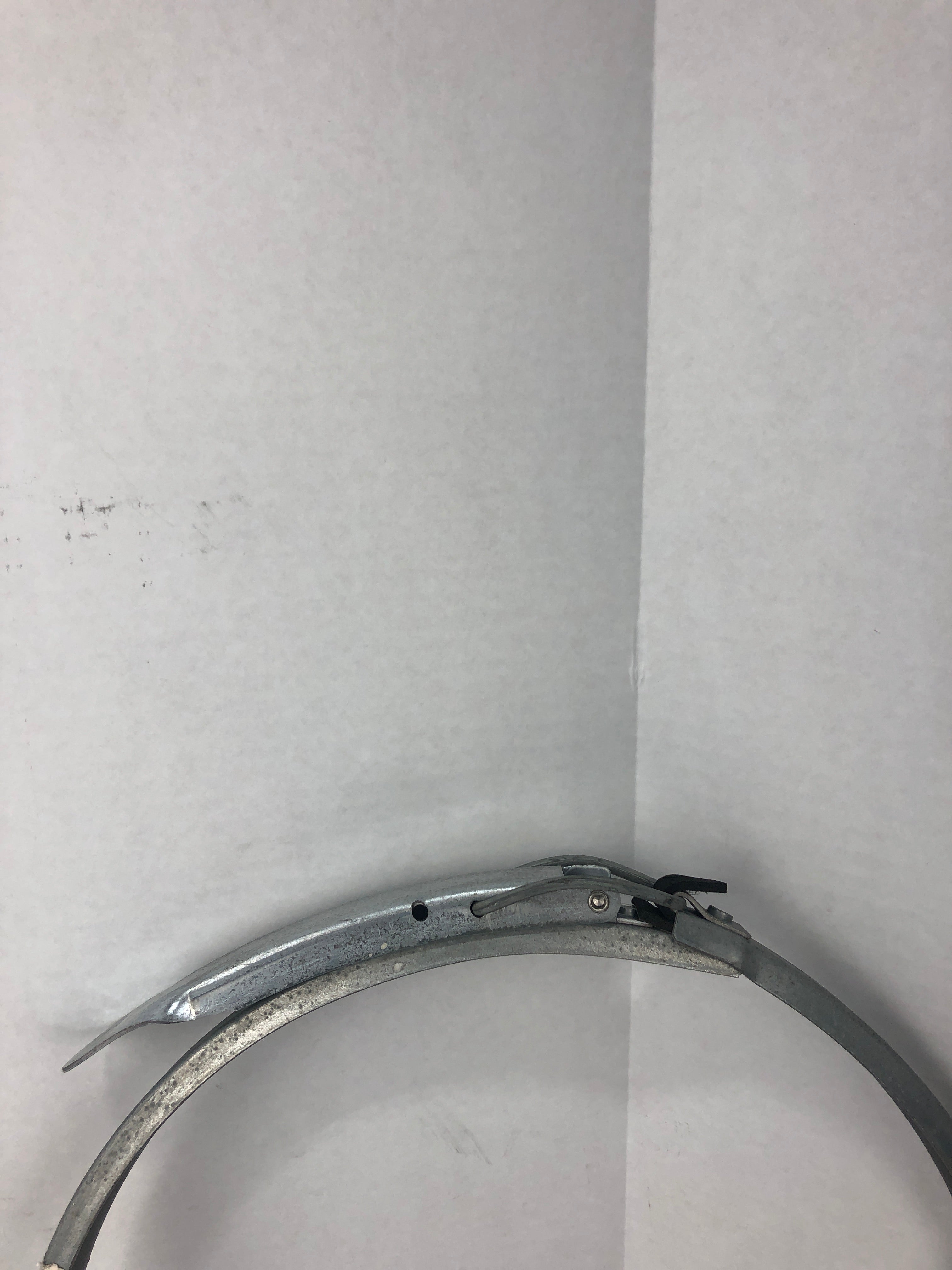 Nordfab 40D626 Drum Steel Clamp Galvanized with Bridge Pin 12" Barrel Lid Seal