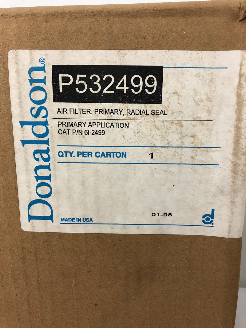 Donaldson P532499 Primary Radial Seal Air Filter