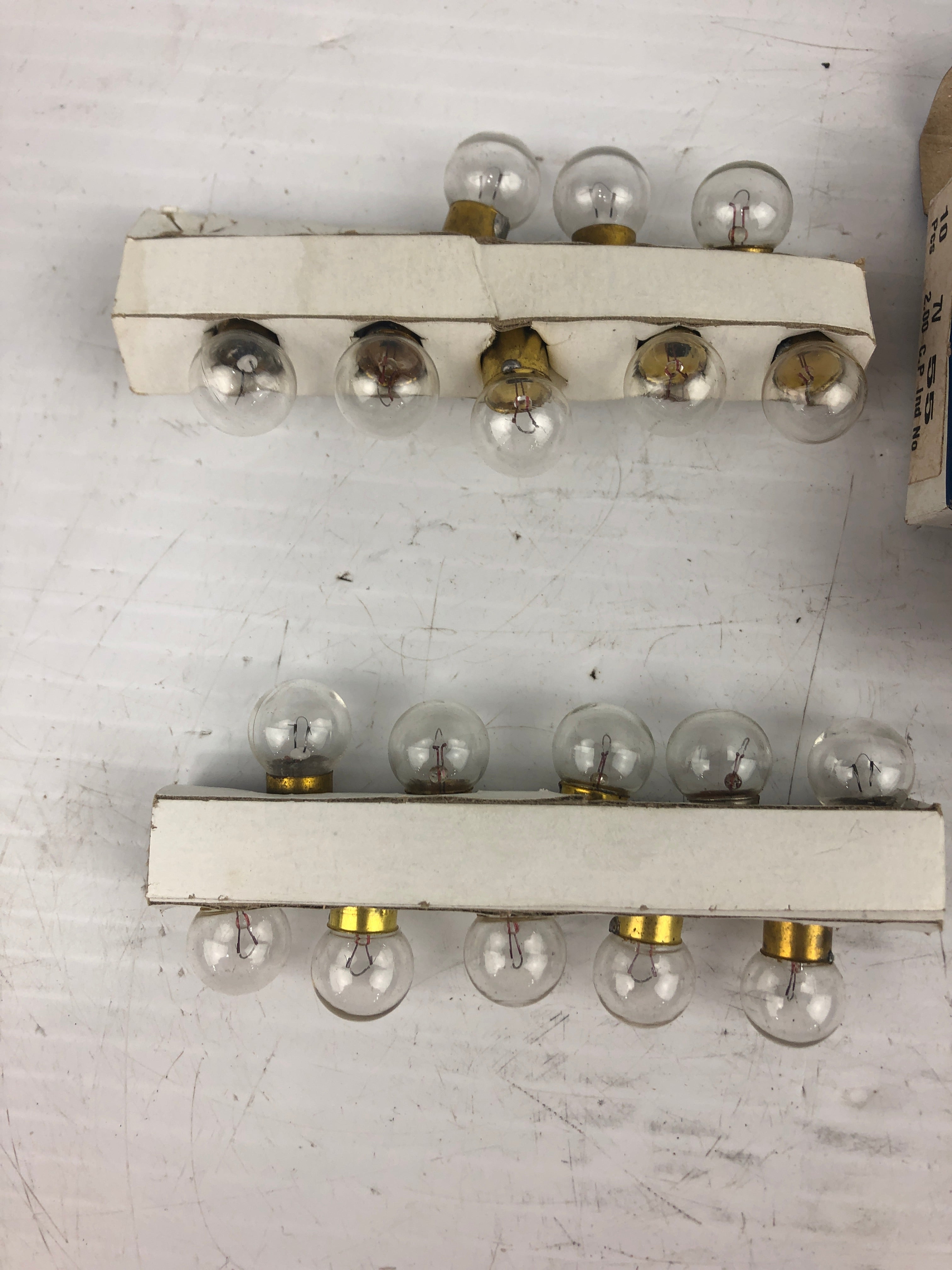 Wagner 55 Tail Light Lamp Bulb 7V - Lot of 18