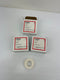 27003012 -/1.125 Stationary Face Ceramic ICL Shaped Seal Ring JS-3095 - Lot of 3