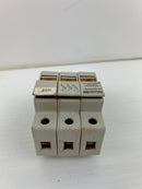 Ferraz Shawmut USCC3I Fuse Holder Y218038 600V 30A 3P - Lot of 3