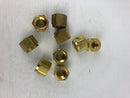 Oxygen CGA-540 Regulator Inlet Nut - Lot of 9