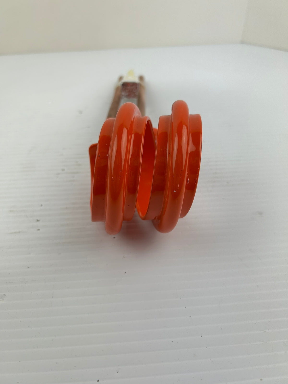 High Frequency Copper Tube Induction Heating Coil for Welding TT1-2.50L Orange