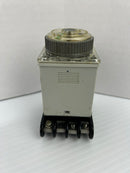 Panasonic PM4H-W Twin Timer Relay ATC72173 With Base 0-5sec. 250V 5A 50/60Hz