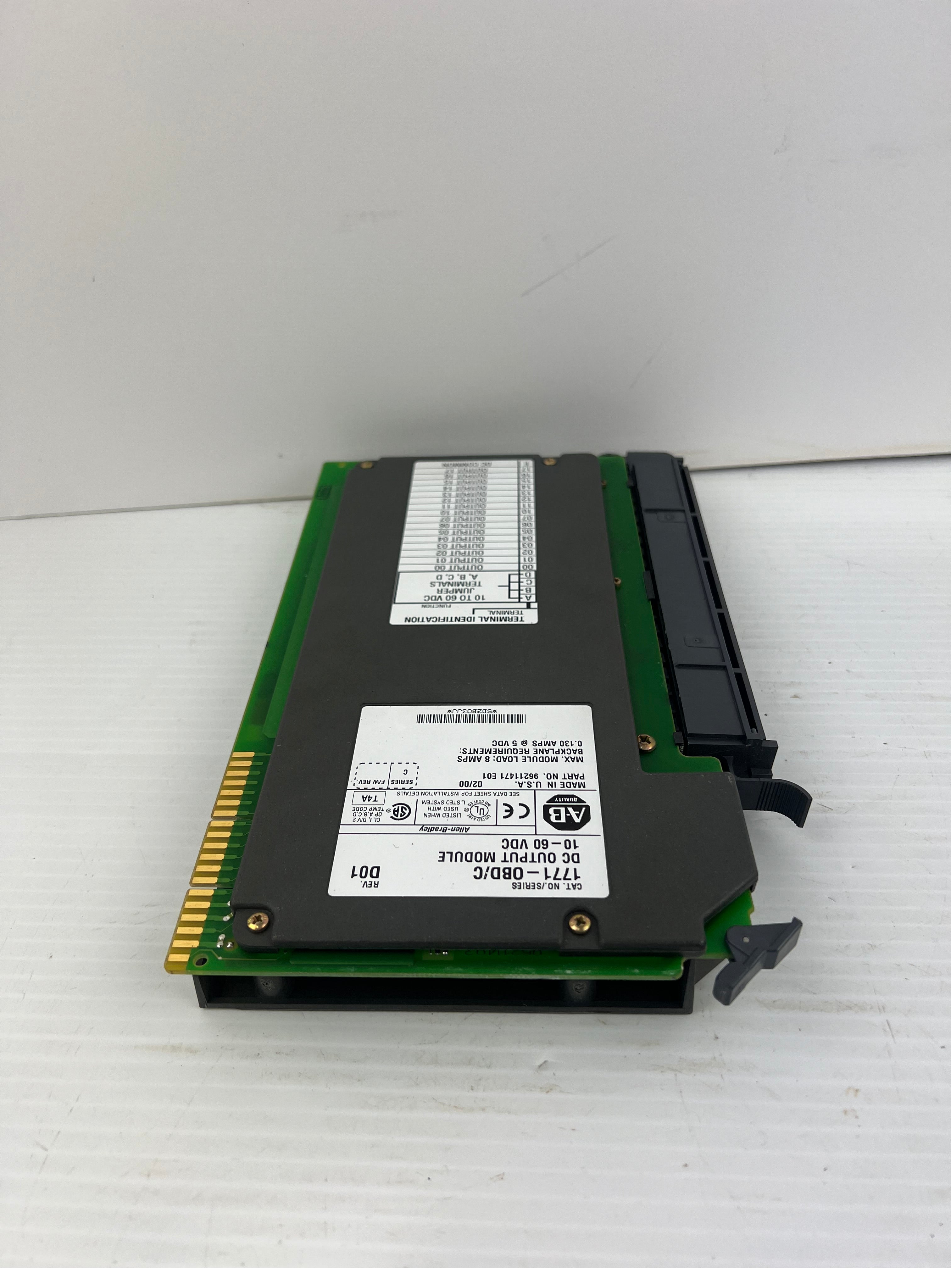Allen-Bradley 1771-OBD/C DC Output Module Rev. D01 10-60VDC