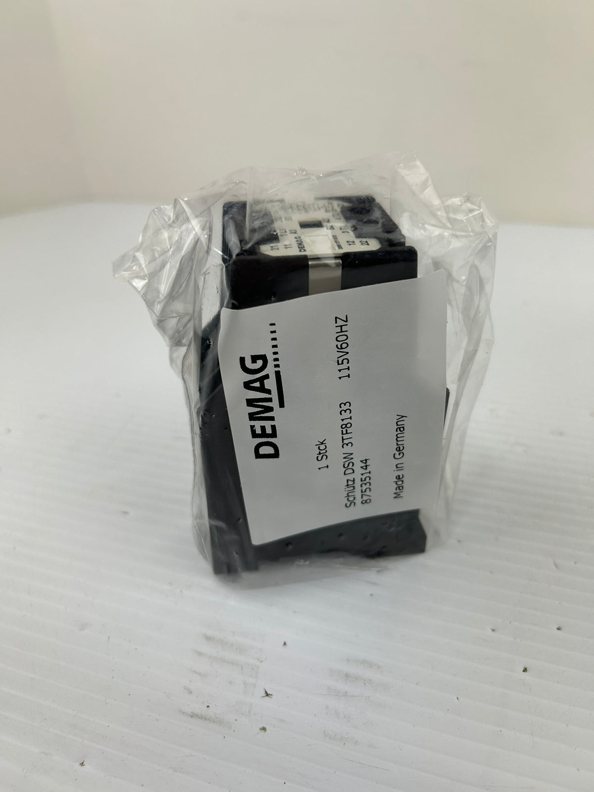 Demag DSW3TF8133 Crane Motor Contactor 20A 600V AC-1 4 Pole Industrial