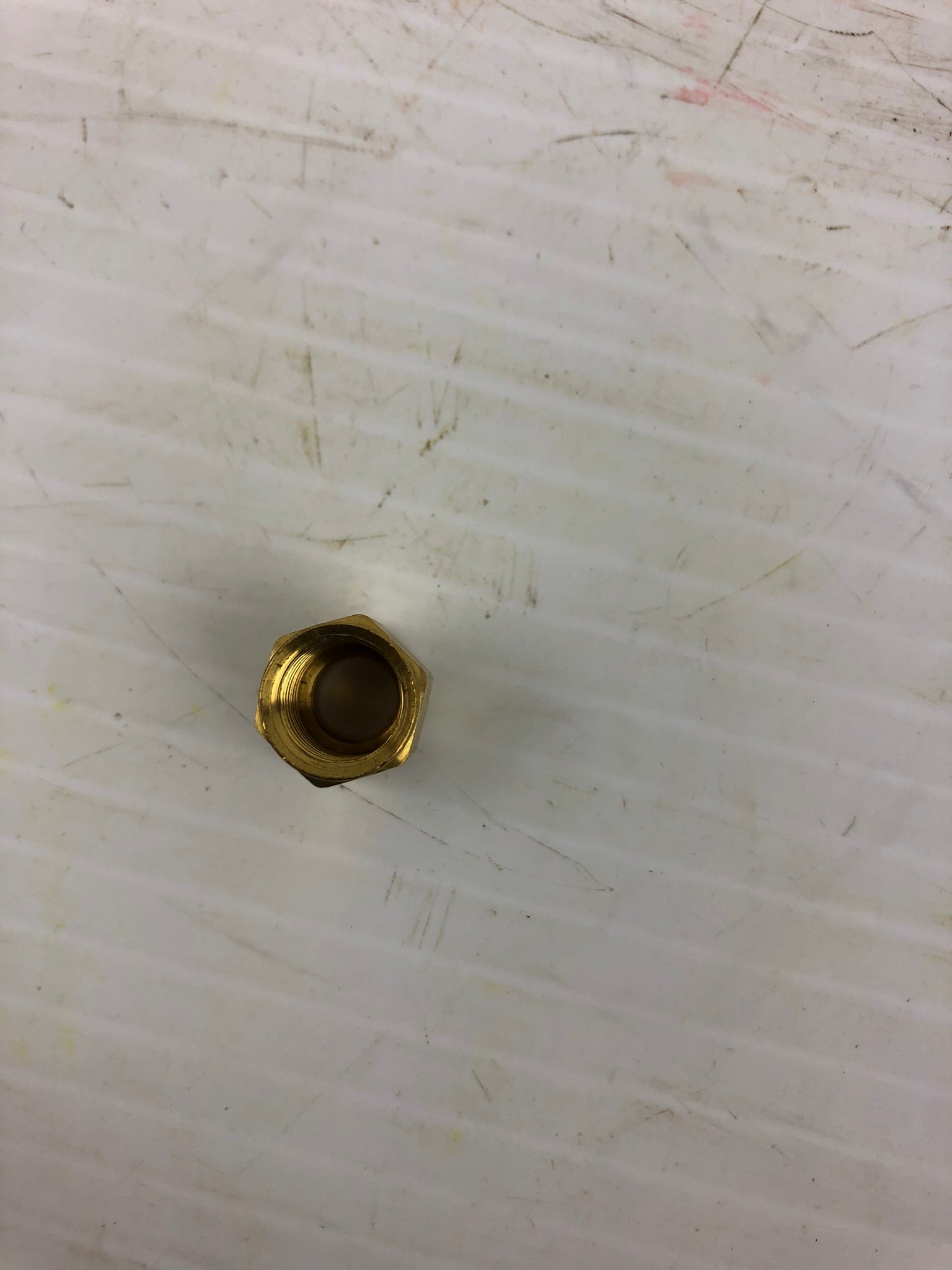 Western Enterprises #9 Brass Oxygen Nut - Lot of 40