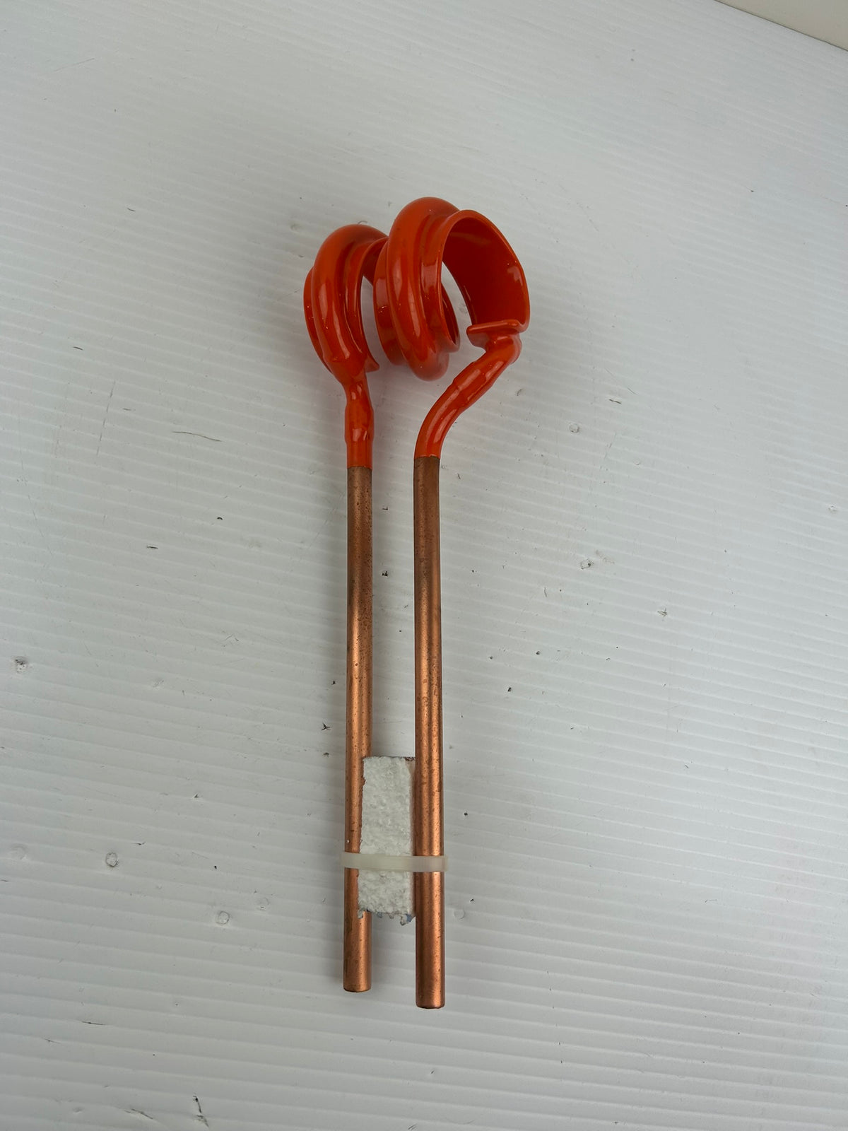 High Frequency Copper Tube Induction Heating Coil for Welding TT1-1.50L Orange