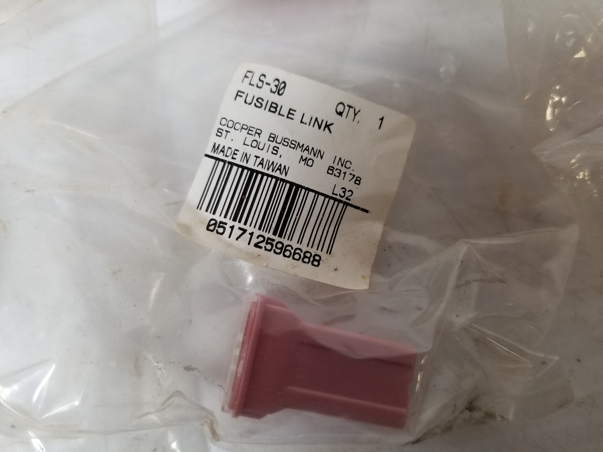 Cooper Bussmann FLS-30 Fusible Link 30A - Lot of 9