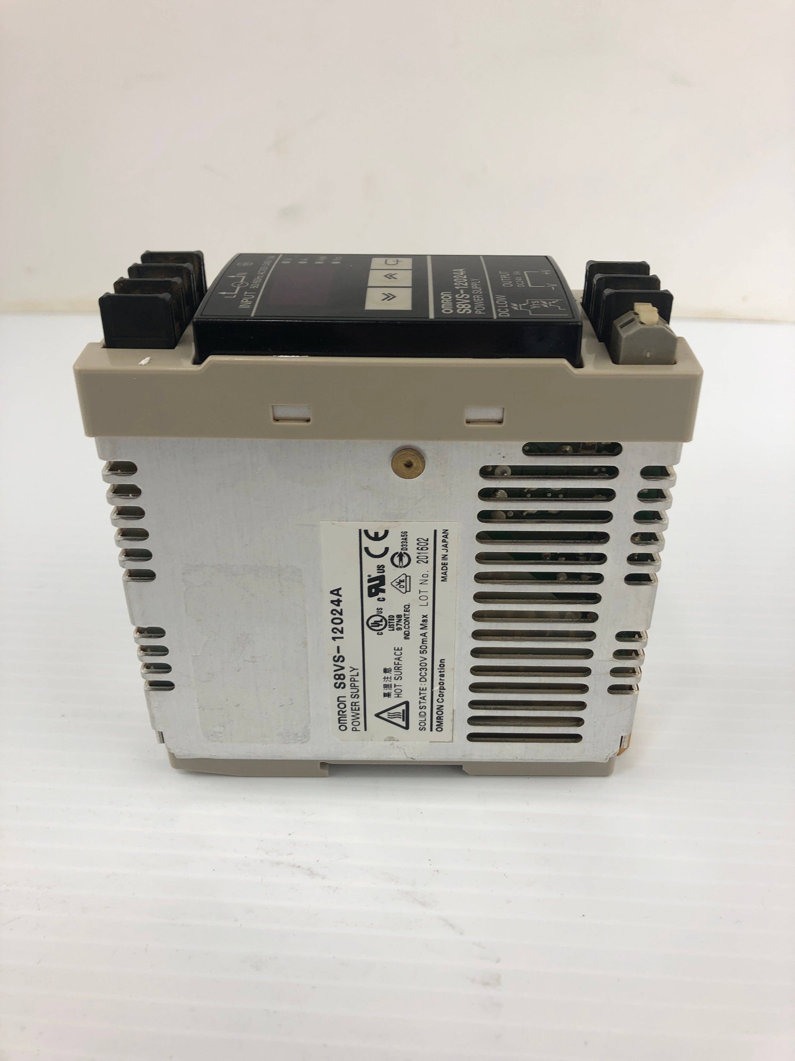 Omron S8VS-12024A Power Supply - No Covers
