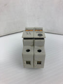 Allen-Bradley 1492-FB2C30-L Fuse Holder Ser. A 600V 30A 2P - Lot of 3