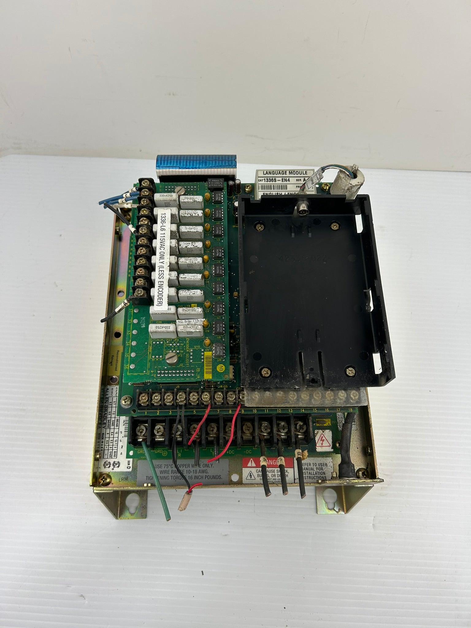 Allen Bradley 1336S-BRF50-AN-EN4 AC Drive Series D - NO TOP COVER